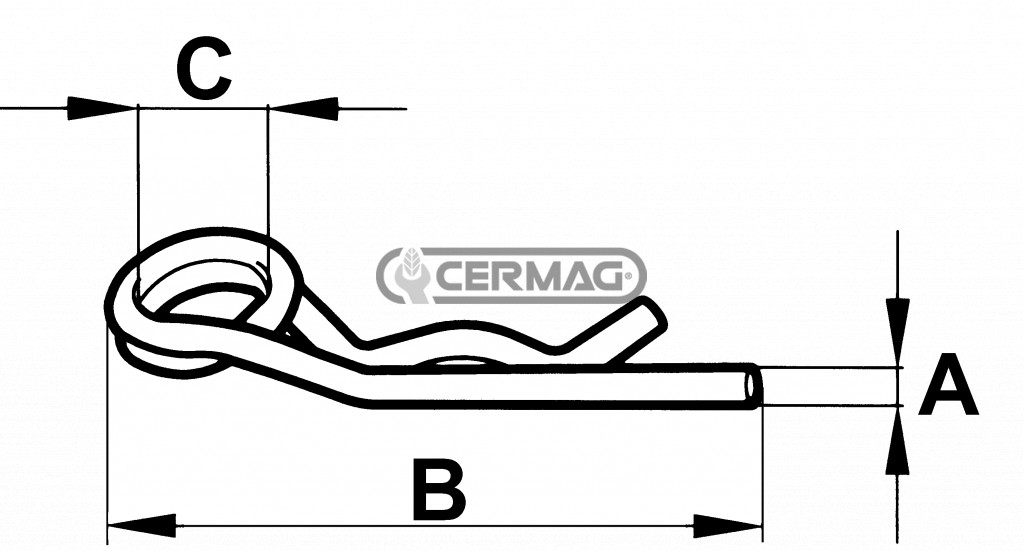 Coppiglia a molla doppio giro