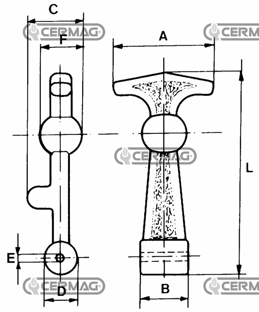 Tirante aggancia cofano T/Medio
