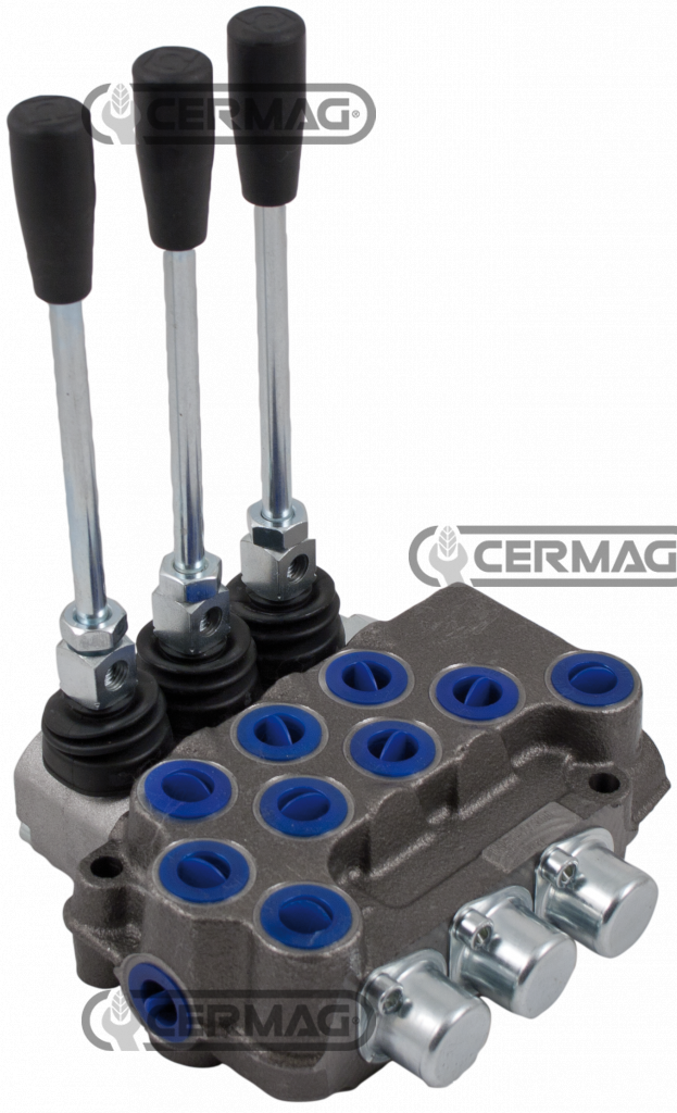 Distributore a tre leve 3/8"