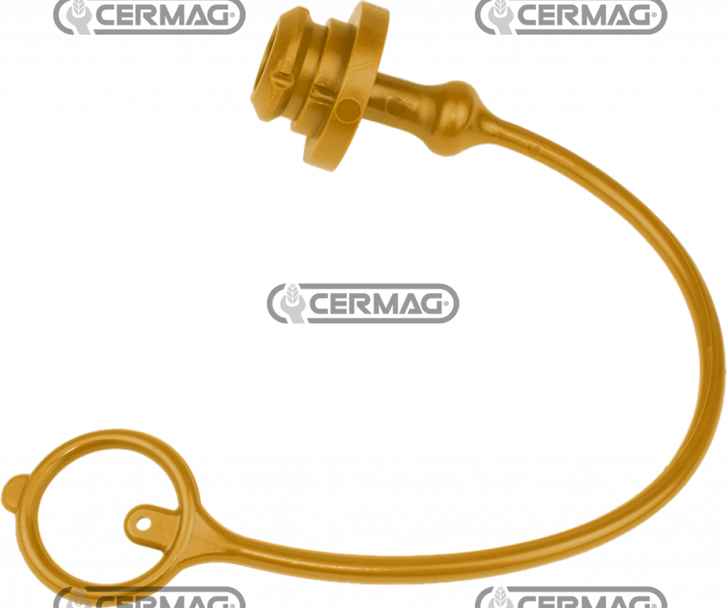 Tappo parapolvere MASCHIO per innesti rapidi Misura 1/2" Colore Arancio
