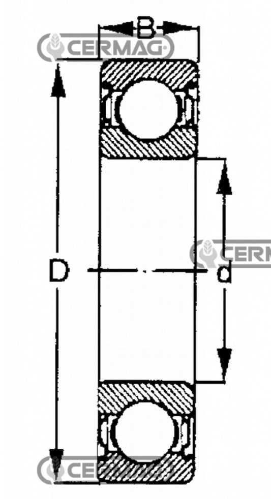 Cuscinetto a sfera FAG
