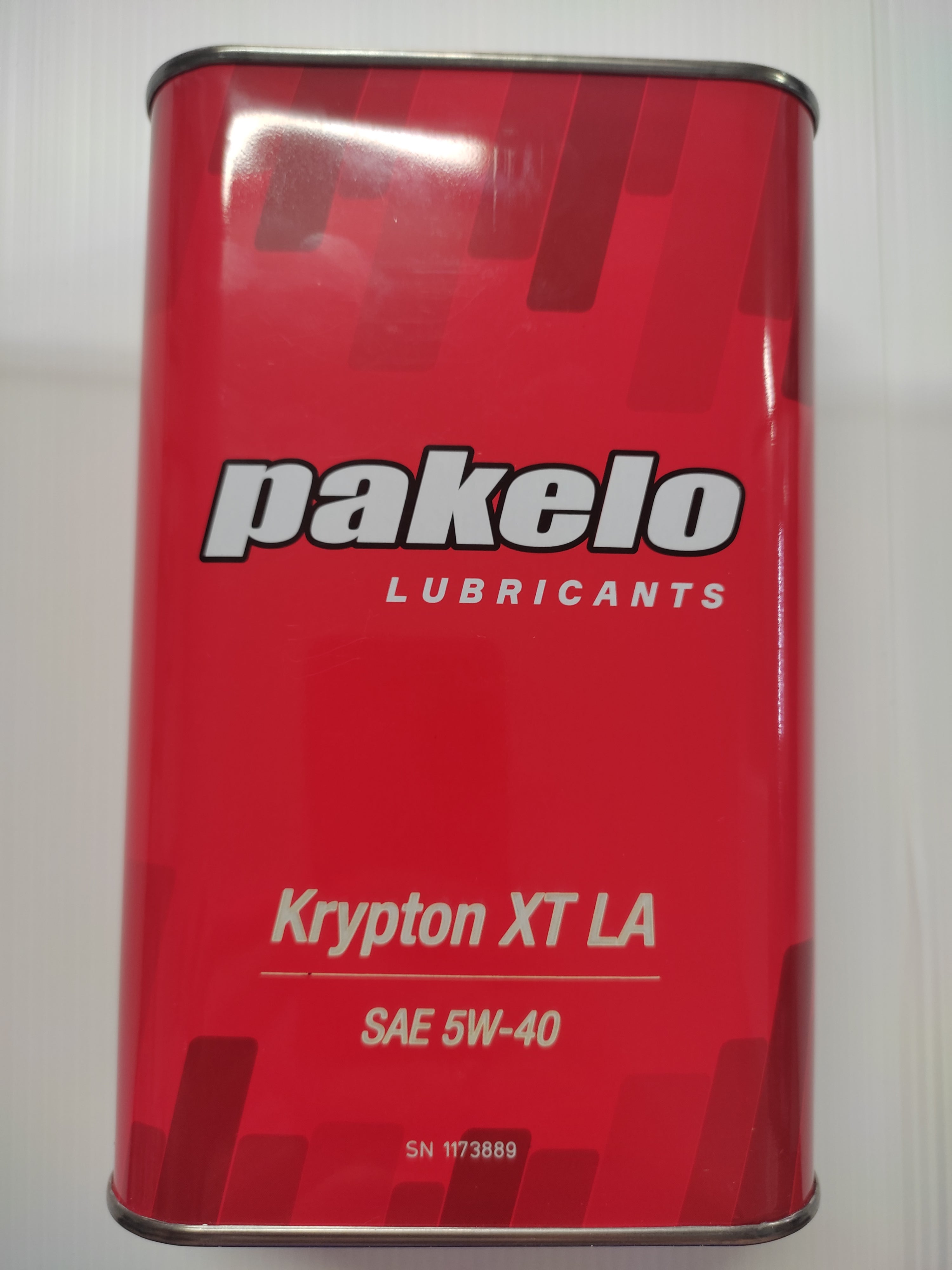 Pakelo Krypton XT LA 5W-40 Full Synthetic Engine Oil – 6L, Made In Italy, High-Performance Lubricant For Mercedes-Benz 4-Stroke