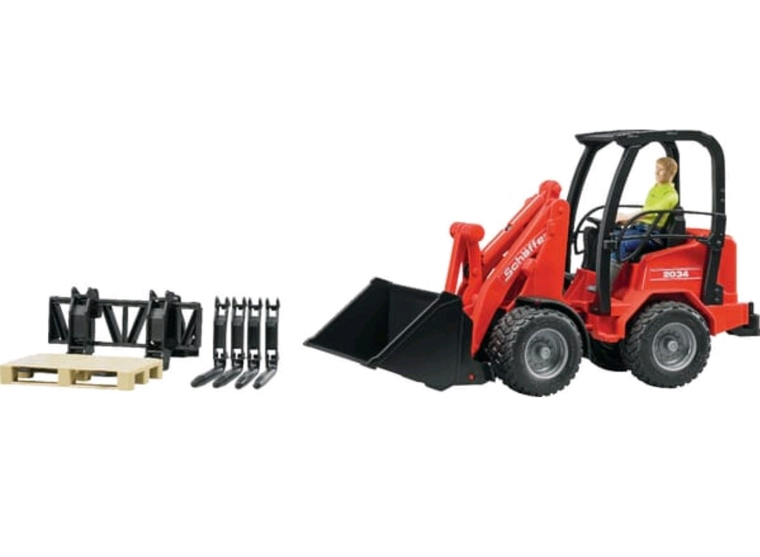 BRUDER Schäffer 2034 con figura e accessori