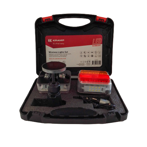 Kit fanali posteriori magnetici a LED wireless