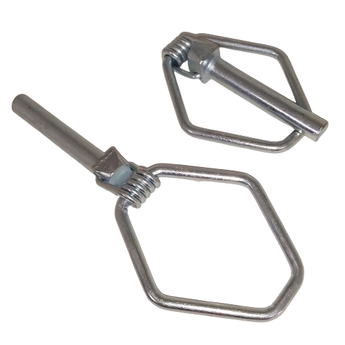 Spina a scatto con molla