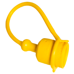 Tappo parapolvere FEMMINA per innesti rapidi Misura 1/2" Colore Giallo