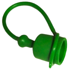 Tappo parapolvere FEMMINA per innesti rapidi Misura 1/2" Colore Verde