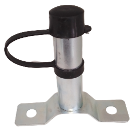 Supporto con staffa centrale per faro rotante