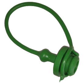 Tappo parapolvere MASCHIO per innesti rapidi Misura 1/2" Colore Verde