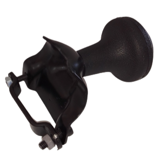 Pomello in metallo per volanti a staffa larga