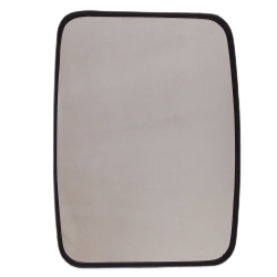 Specchio con coppa nera 236x180 completo di attacco