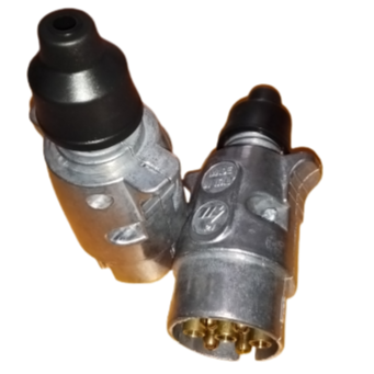 Spina 7 poli in alluminio