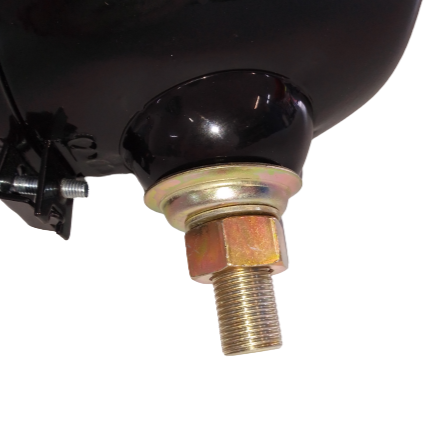 Fanale anteriore in metallo a 3 luci