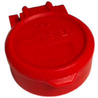 Tappo automatico per innesti rapidi PUSH-PULL da 1/2"  Colore Rosso